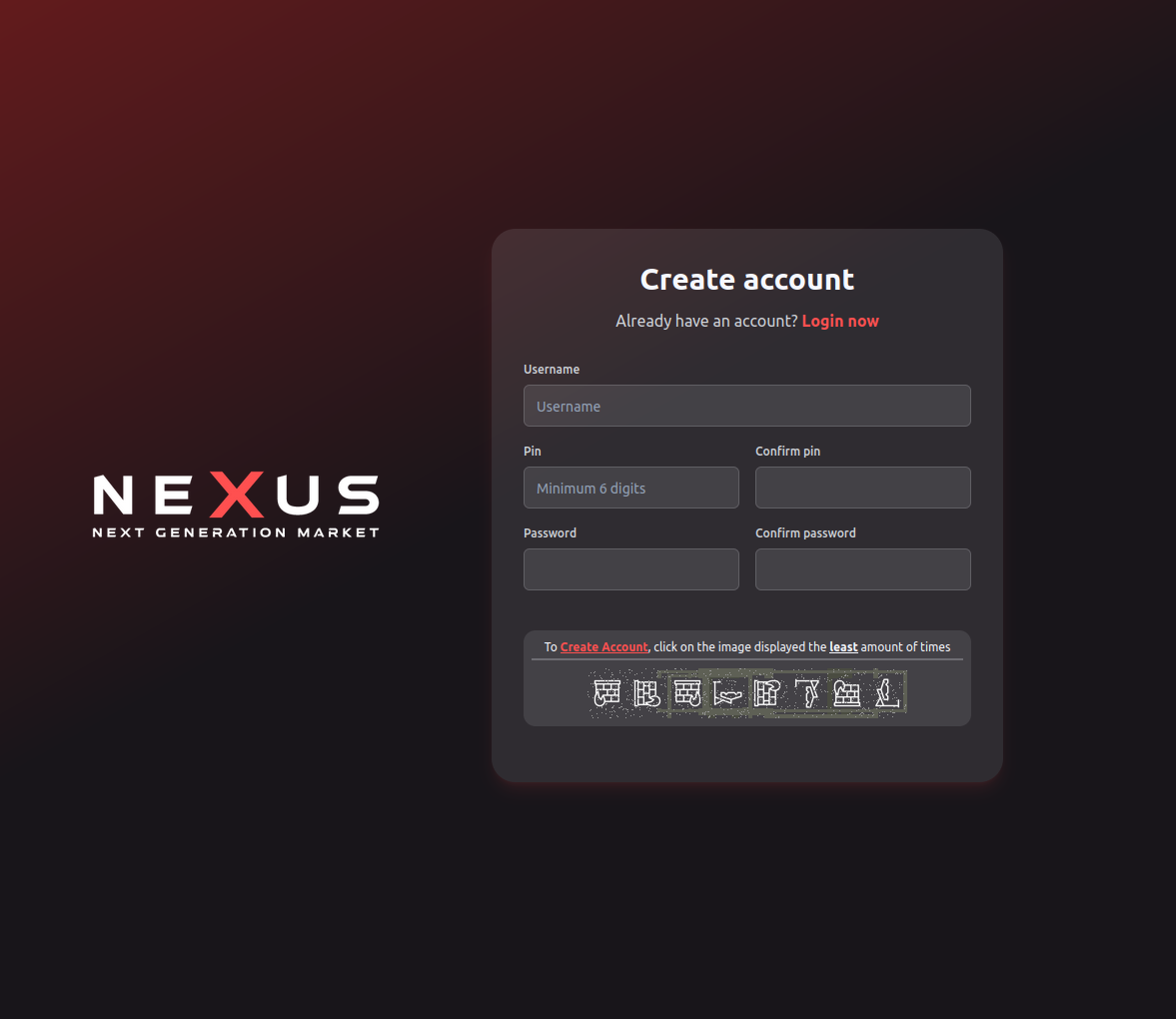 Nexus Market Registration Process - Join the Darknet Marketplace
